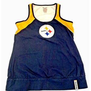 Pittsburgh Steelers Reebok Tank Top Women's‎ M Football Fan Gear NFL Team